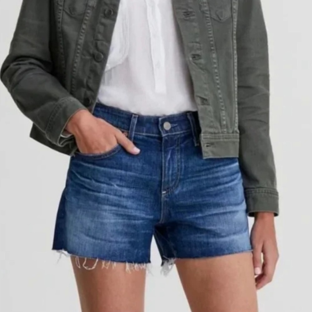 AG Adriano Goldschmeid Hailey Cut Off Shorts